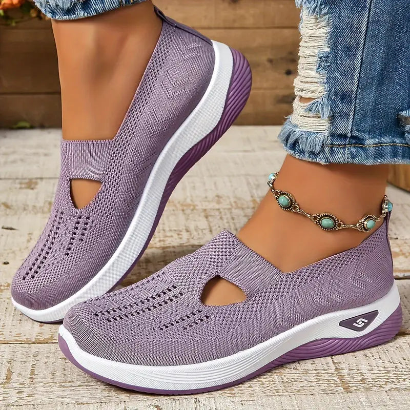 🔥Last Day Promotion 70% OFF🔥- Women's comfortable breathable knitted sneakers