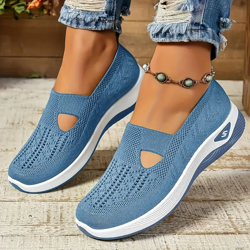 🔥Last Day Promotion 70% OFF🔥- Women's comfortable breathable knitted sneakers